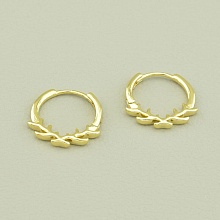 картинка Серьги 'XUPING' (позолота 18к (лимонная)) от магазина Wolves