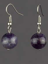 картинка Элитные Серьги Аметист №2 от магазина Wolves