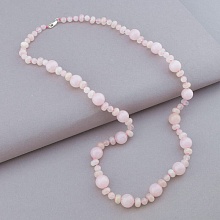 картинка Бусы 'SUNSTONES' Розовый кварц 66 см от магазина Wolves