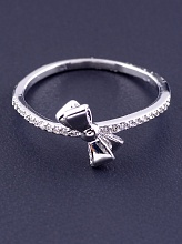 картинка Кольцо 'XUPING' Фианит  (родий) от магазина Wolves