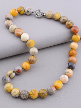 картинка Бусы 'SUNSTONES' Яшма 45 см от магазина Wolves