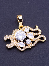 картинка Кулон "Лев" XUPING позолота 18к от магазина Wolves