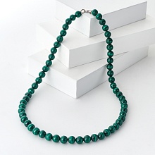 картинка Элитные Бусы Малахит редкий австралийский на карабине от магазина Wolves