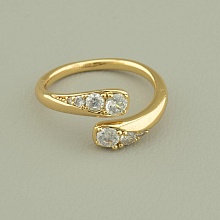 картинка Кольцо 'XUPING' Фианит (позолота 18к) от магазина Wolves