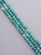 картинка Нитка Агат 36 см 8 мм (Без замка) от магазина Wolves