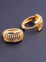 картинка Серьги 'XUPING' (позолота 18к) от магазина Wolves