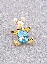 картинка Брошь Сrystal 20x15мм от магазина Wolves