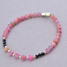 картинка Браслет 'SUNSTONES' Турмалин Шпинель 17 см от магазина Wolves