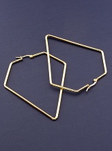 картинка Серьги 'FJ' 70х60мм от магазина Wolves