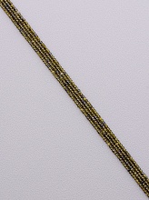 картинка Нитка Обсидиан 39 см 2 мм от магазина Wolves