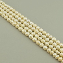 картинка Нитка Жемчуг 34 см 9 мм (Без замка) от магазина Wolves