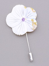 картинка Брошь 'SUNSTONES' Перламутр от магазина Wolves