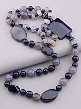 картинка Бусы Агат 90 см от магазина Wolves