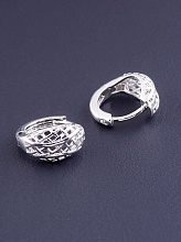 картинка Серьги 'XUPING' (родий) от магазина Wolves