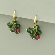 картинка Серьги 'SUNSTONES' Чешский хрусталь от магазина Wolves