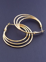 картинка Серьги 'Fashion' 40х2мм от магазина Wolves