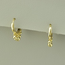 картинка Серьги 'XUPING' (позолота 18к (лимонная)) от магазина Wolves