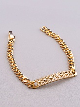 картинка Браслет 'XUPING' Фианит 18 5 см (позолота 18к) от магазина Wolves