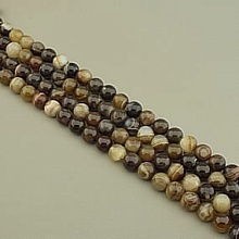 картинка Нитка Агат 39 см 12 мм (Без замка) от магазина Wolves