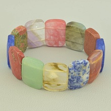 картинка Браслет Самоцветы 20 см от магазина Wolves