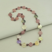 картинка Бусы 'SUNSTONES' Самоцветы 62 см от магазина Wolves