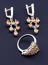 картинка Комплект "Гламур" Фианит от магазина Wolves