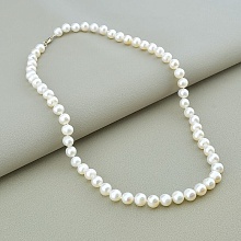 картинка Бусы 'SUNSTONES' Жемчуг Серебро(925) 44 см от магазина Wolves