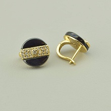 картинка Серьги 'XUPING' Фианит (позолота 18к (лимонная)) от магазина Wolves