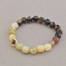 картинка Браслет 'SUNSTONES' Агат  17 см от магазина Wolves