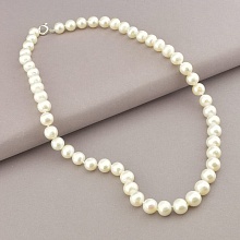 картинка Бусы 'SUNSTONES' Жемчуг Серебро(925) 53 см от магазина Wolves