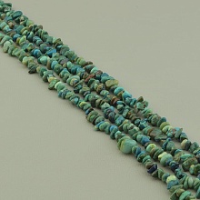 картинка Нитка Хризоколла 39 см (Без замка) от магазина Wolves