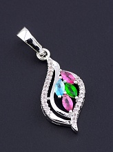 картинка Кулон 'XUPING' Фианит  (родий) от магазина Wolves