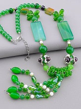 картинка Бусы Агат 58 см от магазина Wolves