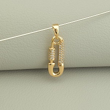 картинка Кулон 'XUPING' Фианит  (позолота 18к) от магазина Wolves