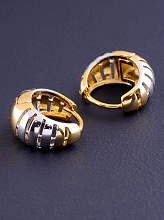 картинка Серьги 'XUPING' (позолота/родий) от магазина Wolves