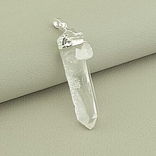 картинка Кулон Горный хрусталь 40х10мм от магазина Wolves