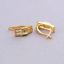 картинка Серьги 'XUPING' Swarovski (позолота 18к) от магазина Wolves