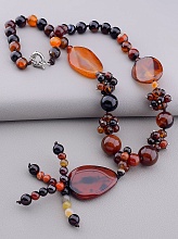 картинка Бусы Сердолик 55 см от магазина Wolves