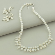 картинка Набор 'SUNSTONES' Лунный камень Металл 39 см от магазина Wolves