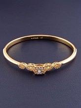 картинка Браслет 'XUPING' Фианит 18 см (позолота 18к) от магазина Wolves