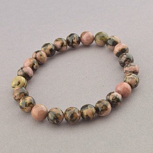 картинка Браслет 'SUNSTONES' Родонит 19 5 см от магазина Wolves