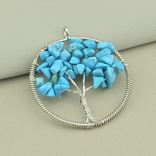 картинка Кулон Бирюза 50x50мм от магазина Wolves