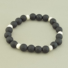 картинка Браслет из шунгита и кахолонга SUNSTONES от магазина Wolves