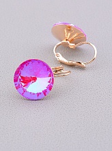 картинка Серьги 'Pataya' Фианит  (позолота 18к) от магазина Wolves