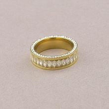 картинка Кольцо 'XUPING' Фианит (позолота 18к (лимонная)) от магазина Wolves