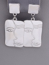 картинка Серьги 'FJ' от магазина Wolves