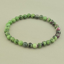 картинка Браслет 'SUNSTONES' Цоизит 19 см от магазина Wolves