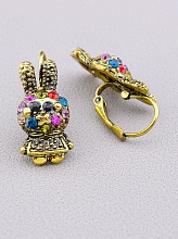 картинка Серьги 'Fashion' Сrystal Бижутерный сплав от магазина Wolves