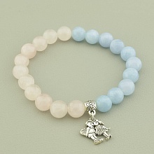 картинка Браслет 'SUNSTONES' Кварц Розовый кварц 18 см от магазина Wolves