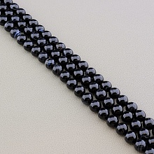 картинка Нитка Агат 38 см 8 мм (Без замка) от магазина Wolves